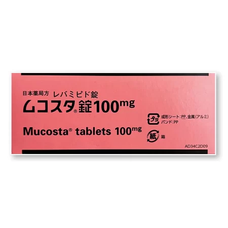 Мукоста (Mucosta), 100 мг 100 таблеток