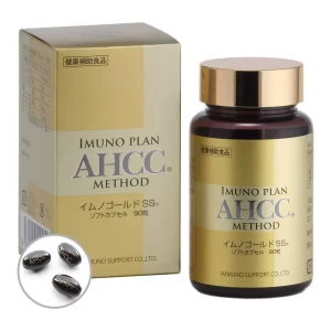 Японский стимулятор иммунной системы (AHCC Imuno Plan Method Gold), 90 капсул на 30 дней