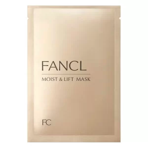 Подтягивающая и увлажняющая маска для лица (Moist & Lift Mask, FANCL), 6 штук