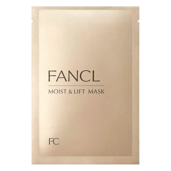 Подтягивающая и увлажняющая маска для лица (Moist & Lift Mask, FANCL), 6 штук