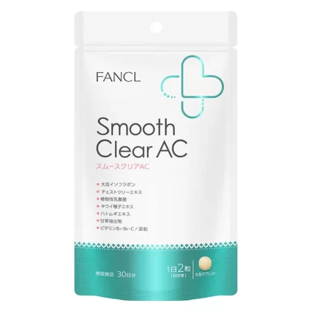 Препарат от акне (Smooth Clear AC, FANCL), 60 таблеток